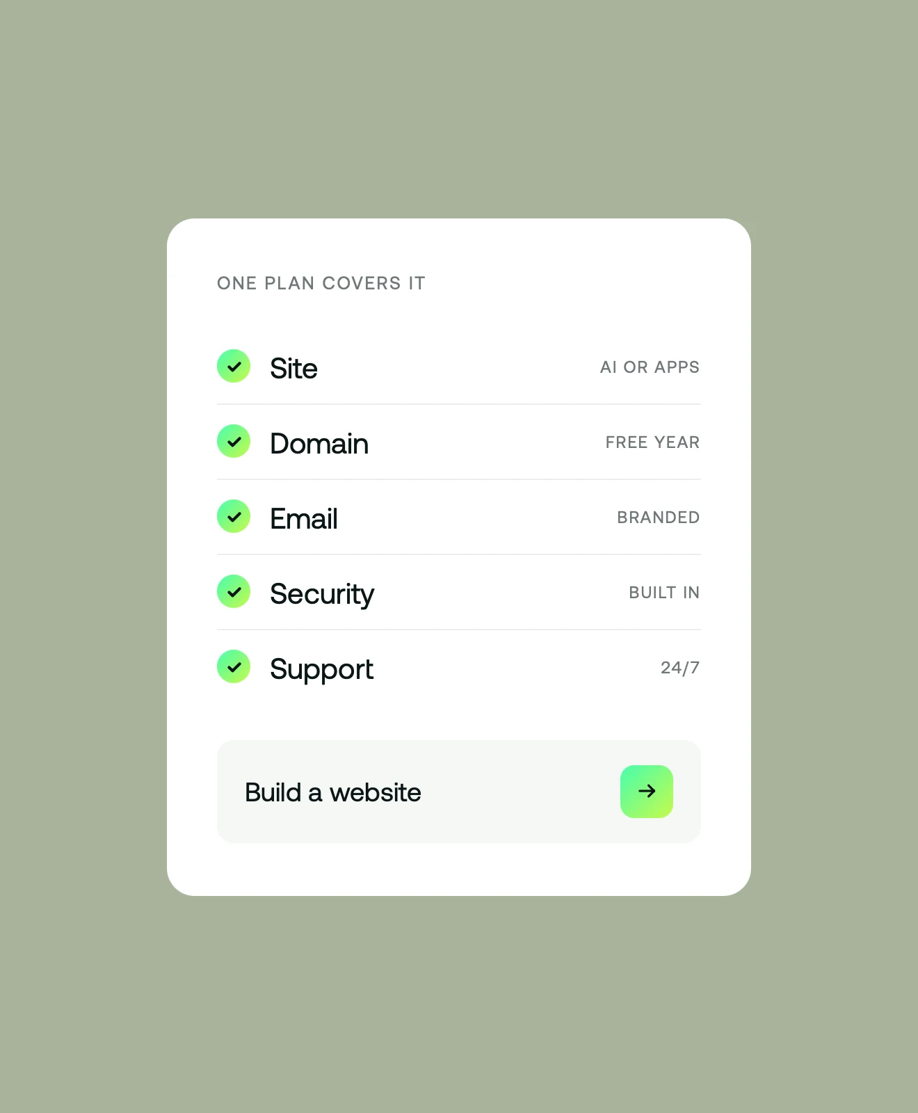 Build Website