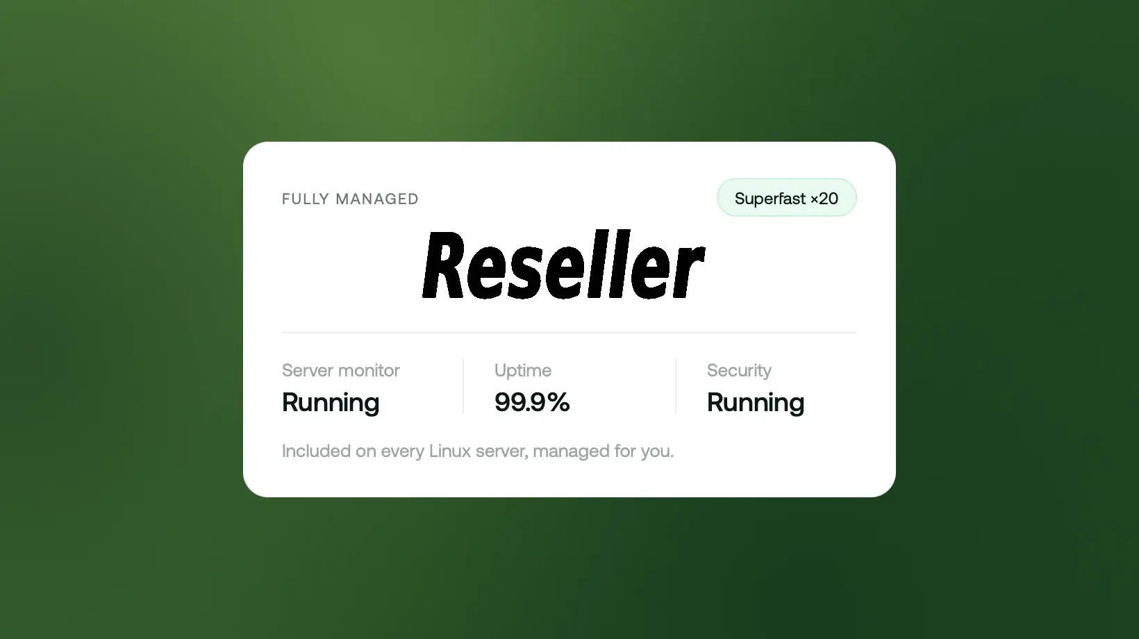WHM Resellers